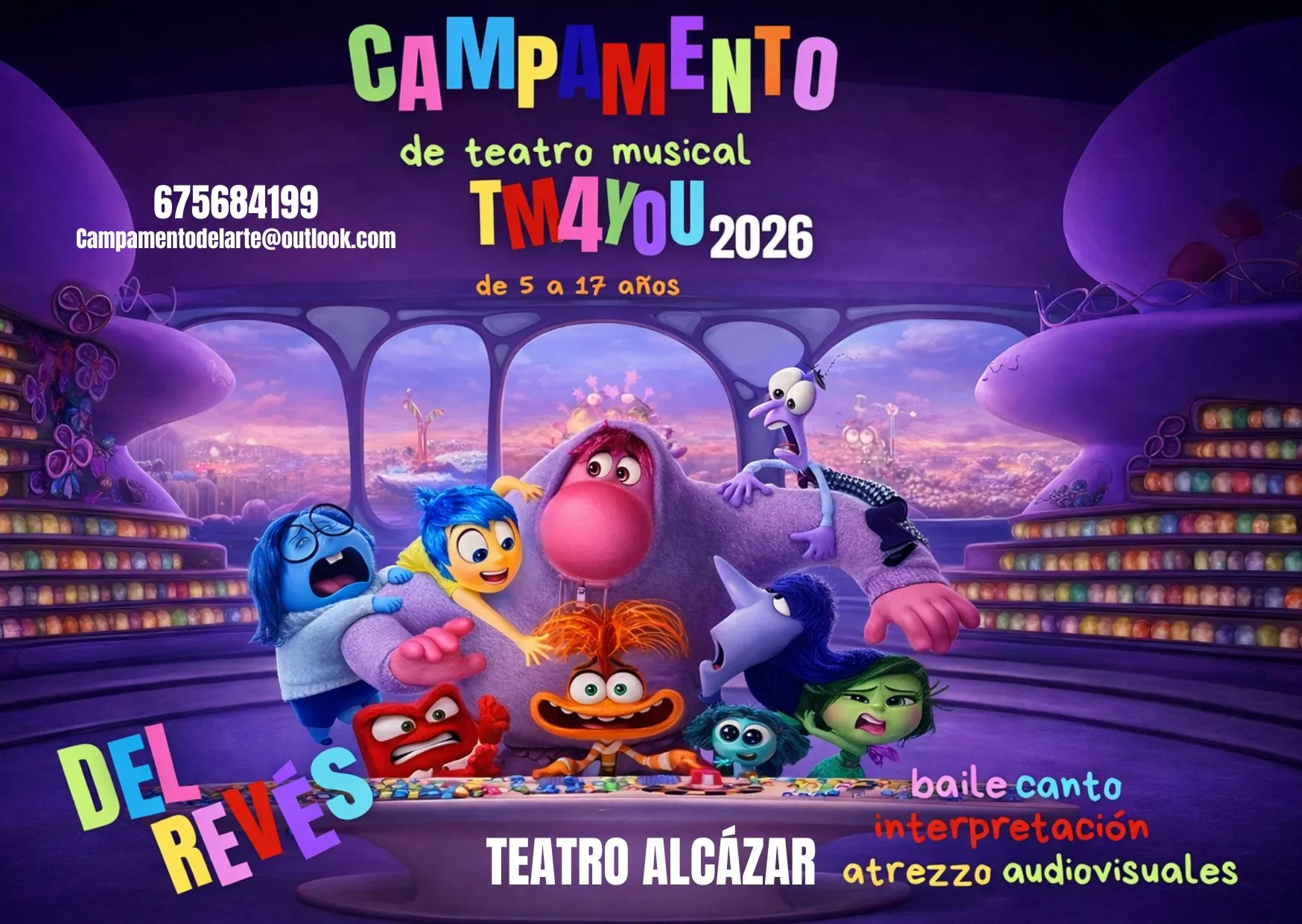 Campamento de teatro musical TM4you - Teatro Cofidis Alcázar